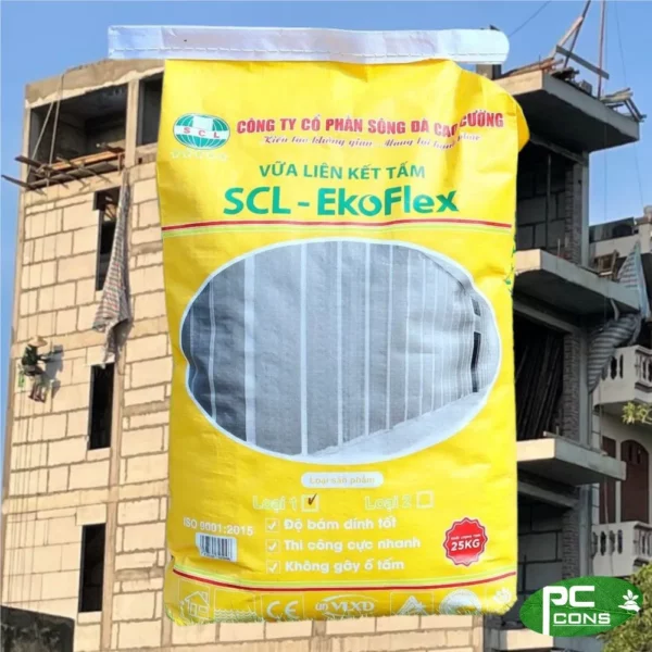 Vữa liên kết tấm panel bê tông khí chưng áp