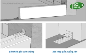 Hướng dẫn thi công tấm tường ALC Panel theo phương nằm ngang 5