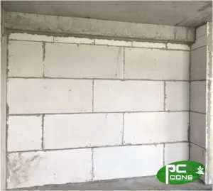 Hướng dẫn thi công tấm tường ALC Panel theo phương nằm ngang 8