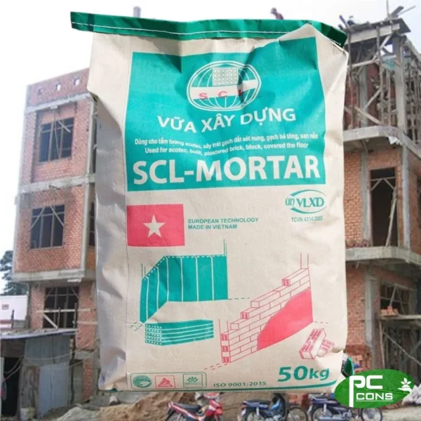 Vữa khô trộn sẵn cho gạch nung