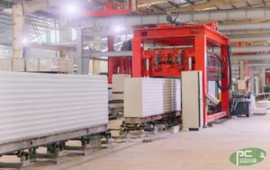 Dây chuyền sản xuất gạch bê tông khí chưng áp AAC Sông Đà Cao Cường